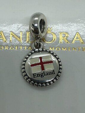 ✨🔥Pandora England Flag Charm